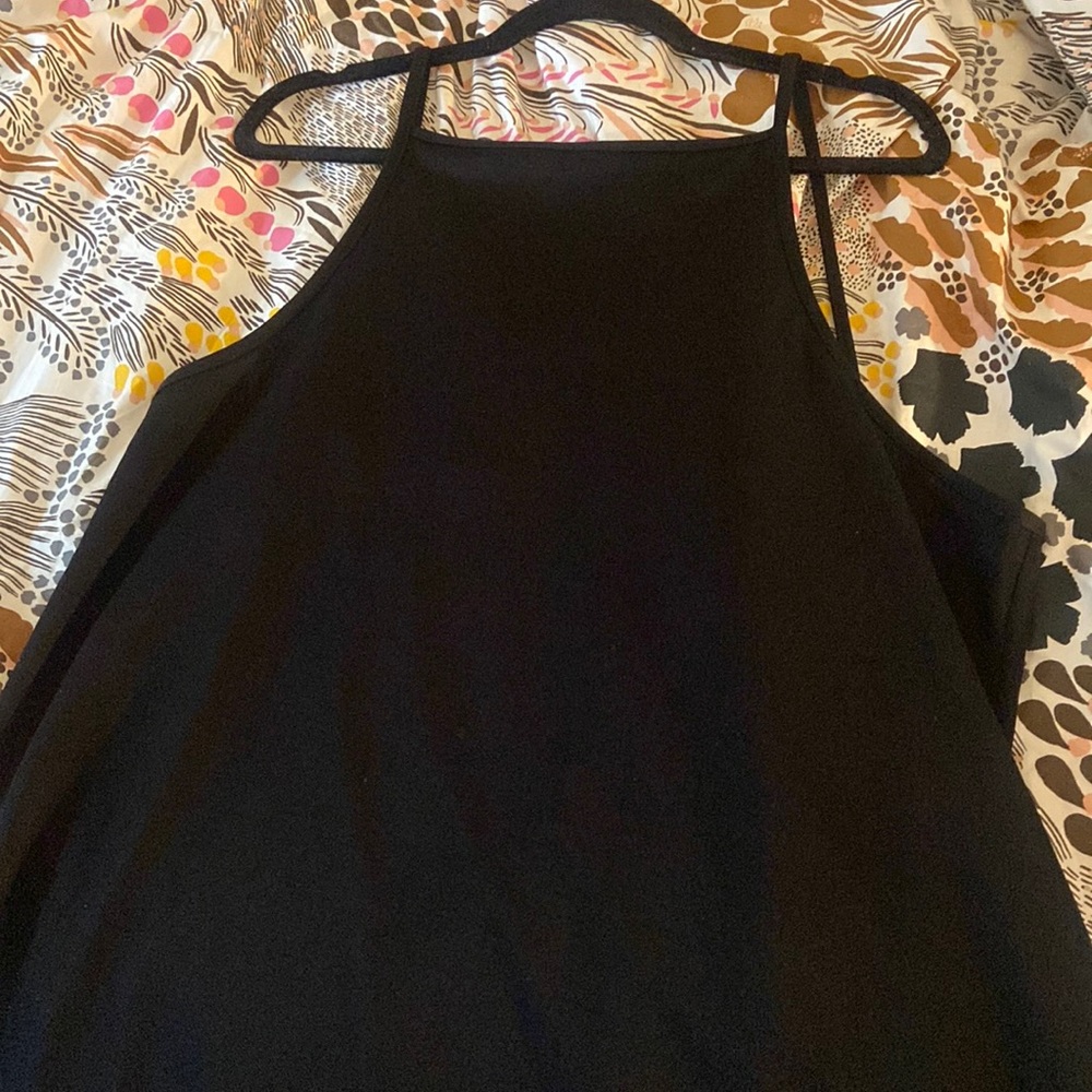 Boohoo Black MIDI Dress